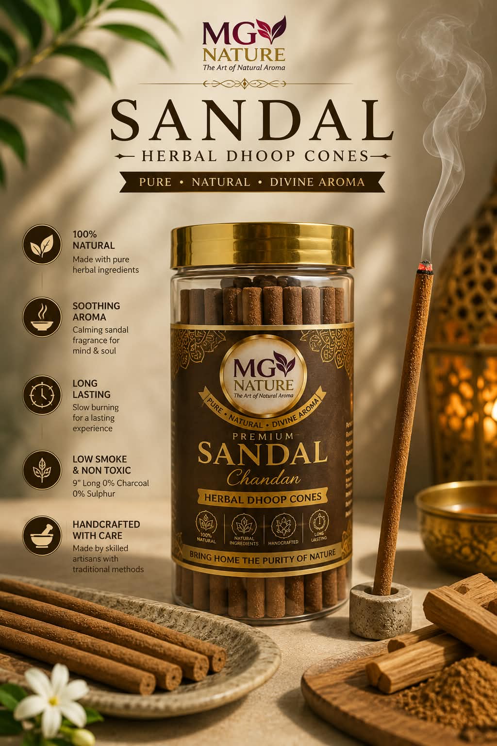 Sandal fragrance collection